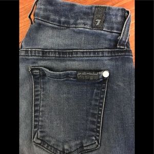 Seven for all mankind skinny jeans